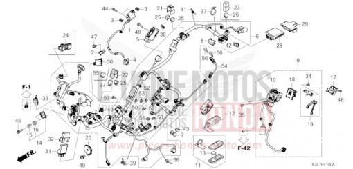 WIRE HARNESS/FOB KEY ADV350AS de 2025